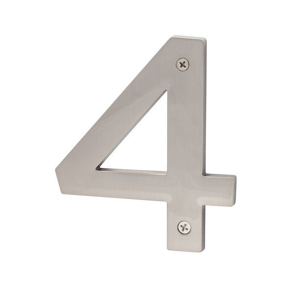 Sure-Loc Hardware Sure-Loc Hardware Zinc House Number 5, No. 4, Satin Nickel HN5-4 15 - main